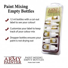 Painting Mixing Empty Bottles